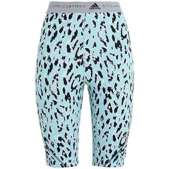 Adidas by Stella McCartney TruePurpose Printed Cycling Training Tights biker